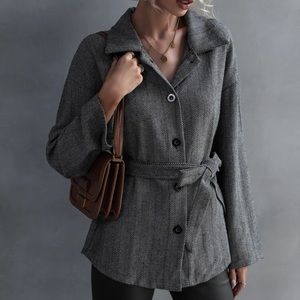 Gray Spring Jacket Casual or Work